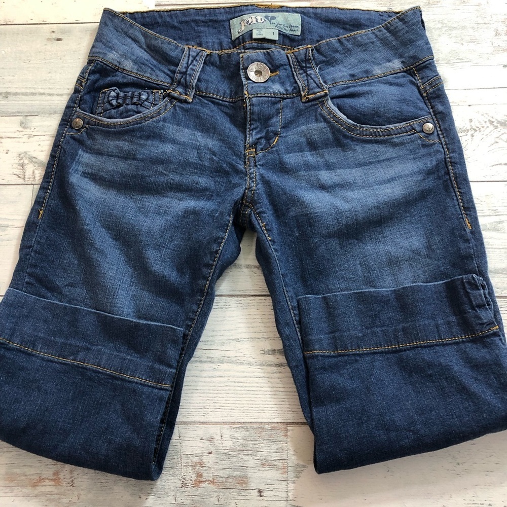 YMI Dark Blue Denim Shorts